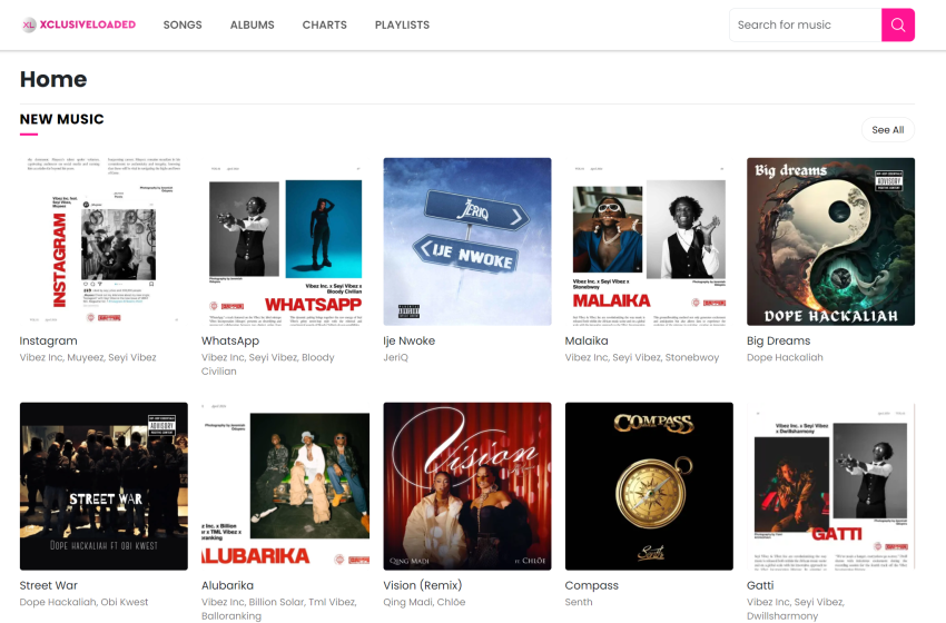  Xclusiveloaded Launches 21st Century Web Music Player For Seamless Listening Experience