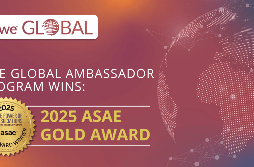 SWE’s Global Ambassador Program Receives 2025 Power of Associations Gold Award