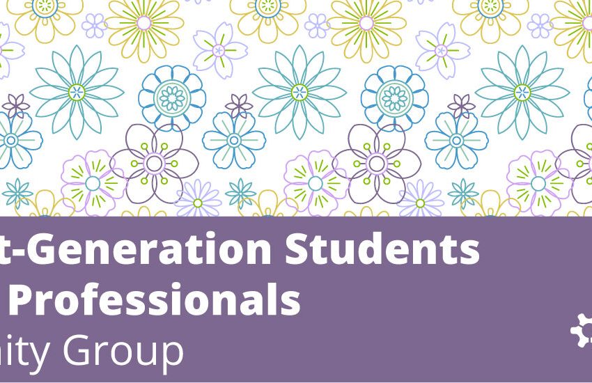  Affinity Group Spotlight: First-Gen AG Recruitment Flyer