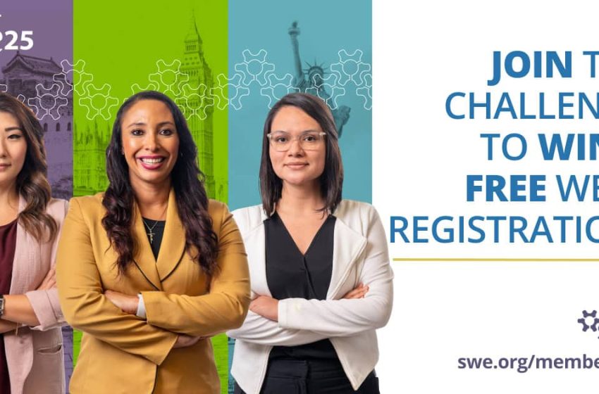  Join the #OneSWE Challenge to Win a WE25 Registration!