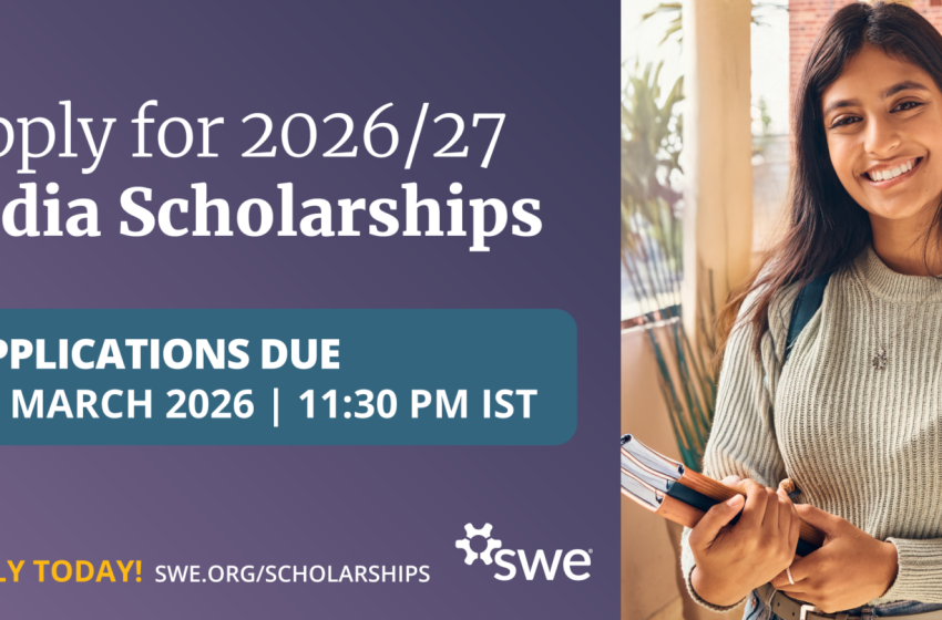swe-india-scholarships:-apply-for-the-2026-2027-academic-year